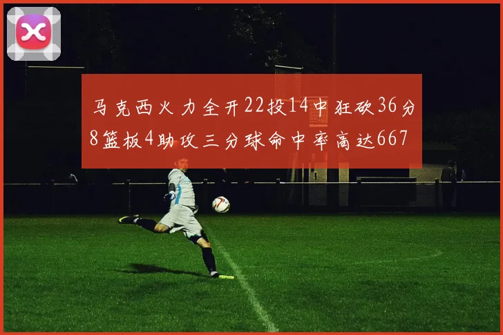 马克西火力全开22投14中狂砍36分8篮板4助攻三分球命中率高达667
